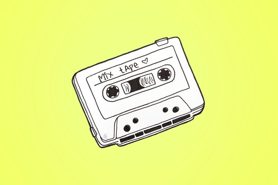 music cassettes